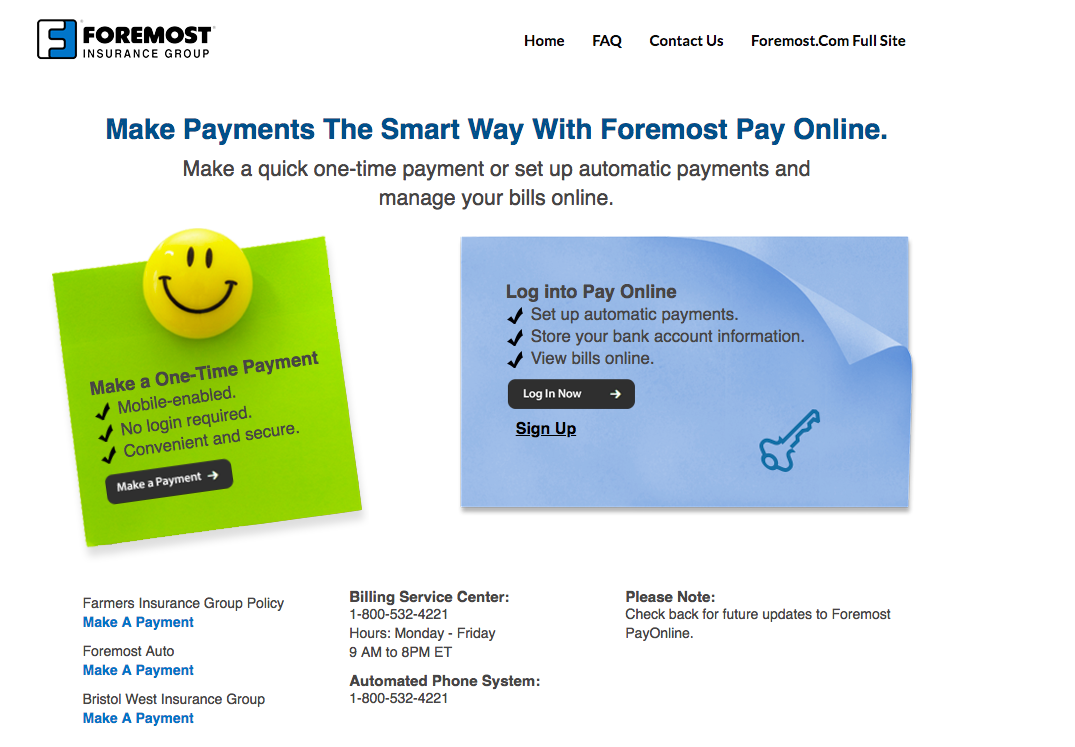 Make Payments Online