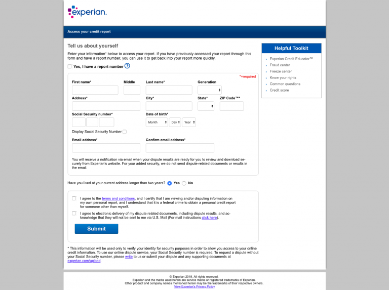 Www experian viewreport Check Your Experian Credit Report