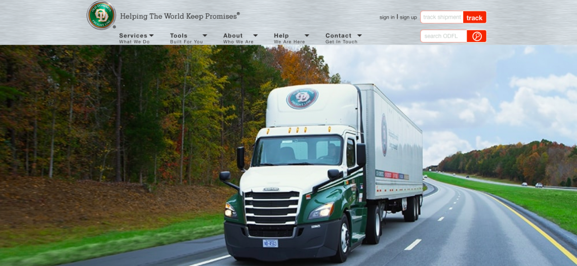 Log into Old Dominion Freight Line Account