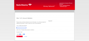 bank of america mymoney network