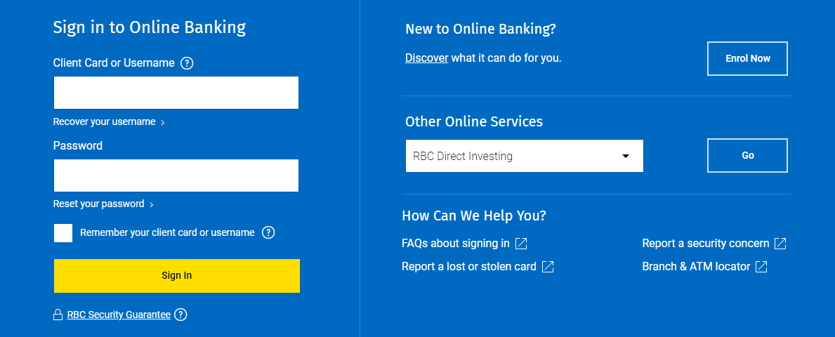 Www.rbcroyalbank.com - Access The Royal Bank Account Login