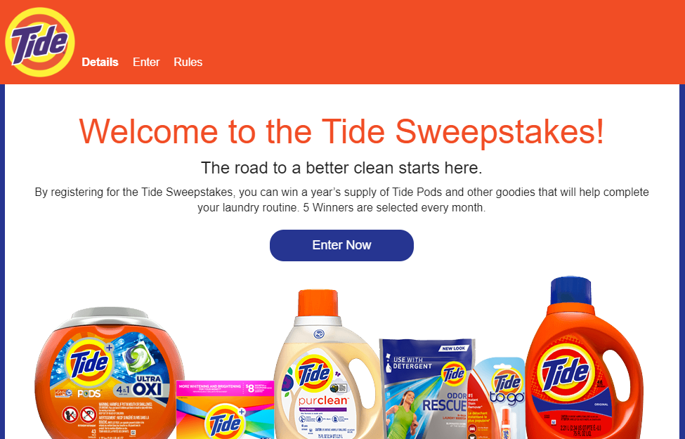 The Tide Sweepstakes