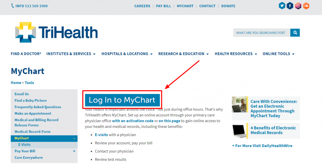 Mychart Trihealth